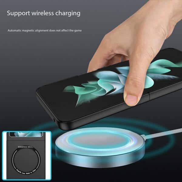 For Samsung Galaxy Z Flip 5 Magsafe Magnetic Wireless Charging Shockproof Case Cover For Samsung Galaxy Z Flip 5 Magsafe Magnetic Wireless Charging Shockproof Case Cover